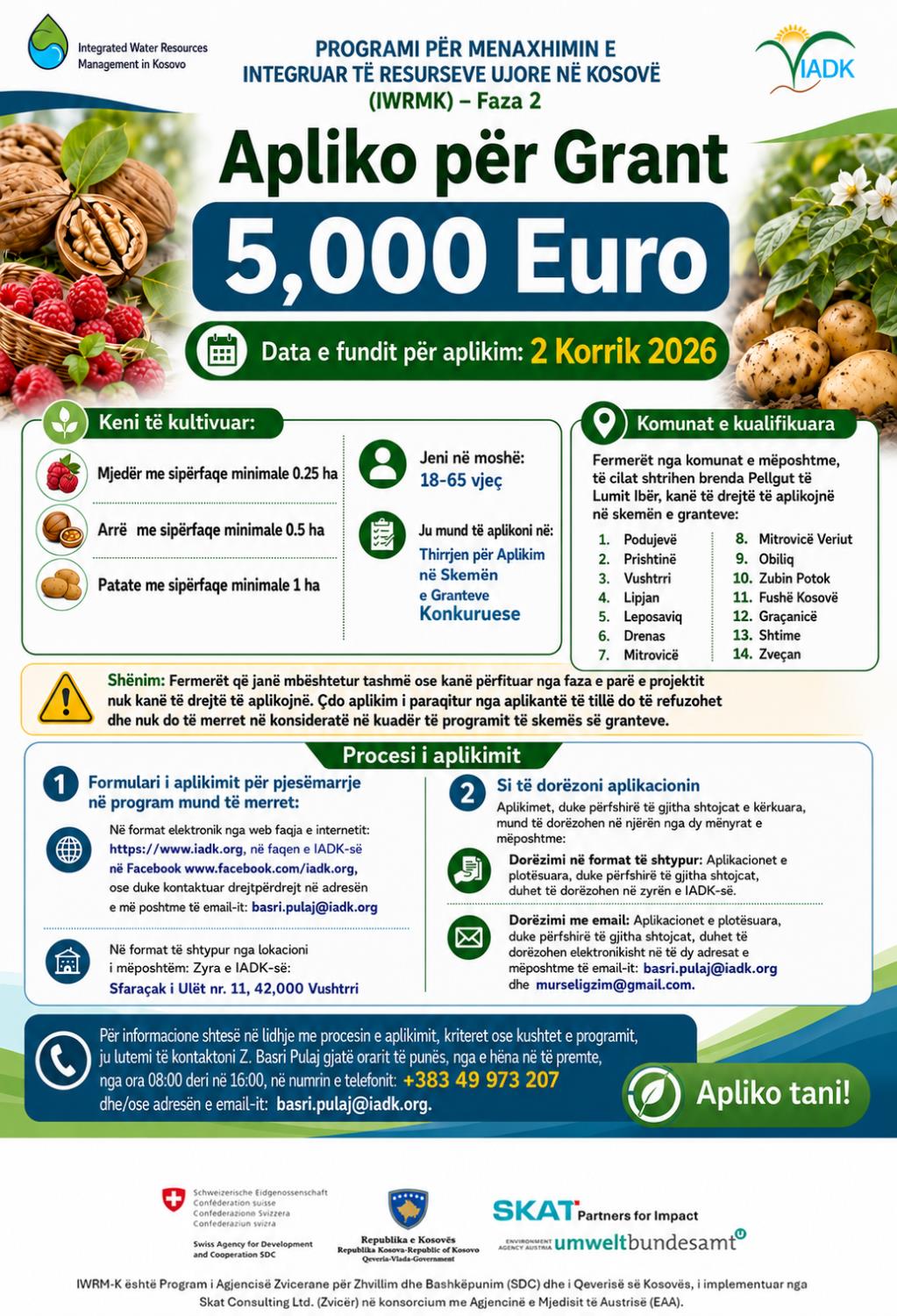 Prijavite se za grant od 5.000 evra